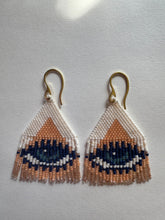 Load image into Gallery viewer, “Eye Am" Handwoven Beaded Earrings
