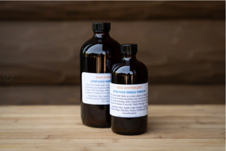 Liver Gold Herbal Vinegar: XTRA POTENT BATCH